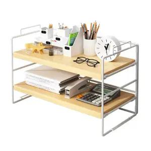 청년리빙 우드 다용도 미니선반 정리대 2단