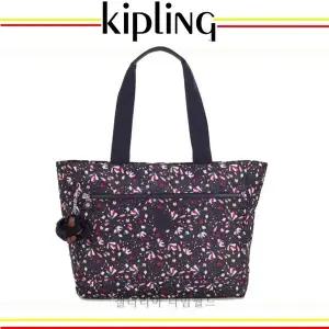 갤러리아 키플링 쇼퍼백 숄더백 토트백 루나 플로랄 가드니아 KJEBT12 F/GD