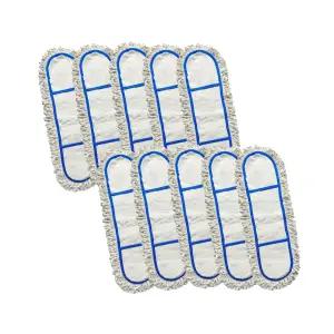 제이오마켓 무기름 백색 리스킹 리필 90cm 10P/강당 복도 체육관 대형 먼지 밀대 걸레