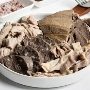국내산 돼지내장모듬 5종 1kg 특수부위 간 허파 오소리감투