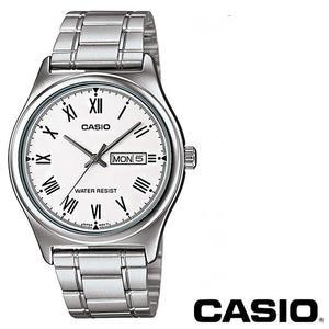 카시오 MTP-V006D-7B 남성 메탈 시계