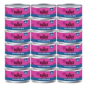 로우즈 캣 슈레디드 참치&치킨 캔 85gx18개