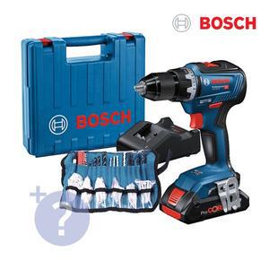 [보쉬] 브러쉬리스 충전 전동드릴 GSR18V-55 (2.0Ah 1B 100P)+1P