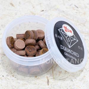 (몽땅컴퍼니) 다이아몬드 5겹팁(열압축) _ 개인 당구 팁 용품 재료