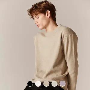 053504 12GG 하프밀란 크루넥 스웨터