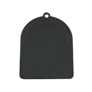 [공예재료] 아치 나전칠기 자개공예 키링만들기 DIY재료 검정 아크릴 부자재(1봉지10개)