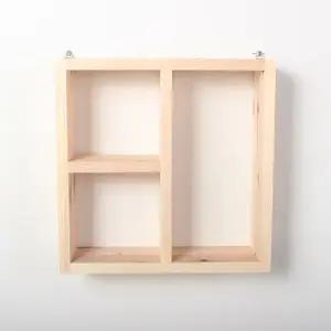 디자인엔씨 원목미니수납선반 WF58 디자인엔씨