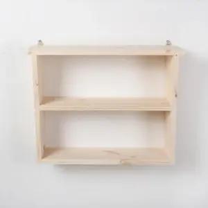 디자인엔씨 원목기본2단선반 WF27 디자인엔씨