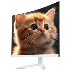 비트엠 Newsync X27FC90 커브드 1500R 화이트 27인치 모니터