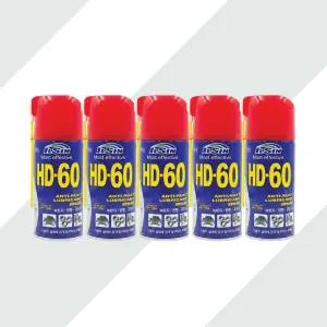 HD60 방청윤활제 360ml 5개 녹방지 윤활 스프레이