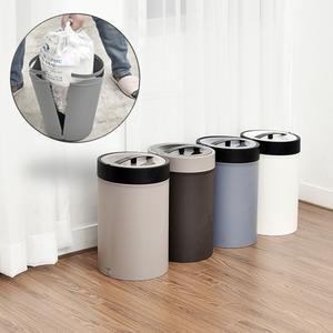에코 압축 20L 종량제 쓰레기통 푸시통 푸시 쓰레기 봉투 휴지통 20리터
