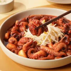 [송쭈집]프리미엄 양념 쭈꾸미 볶음 패키지 묶음 구성 300g 6팩, 500g 4팩(1.8kg, 2kg)