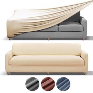 가볍게 씌우는 고탄성 쇼파커버 2~4인용 덮개 패드 천갈이 리폼 쿠션커버포함