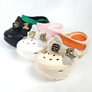 순이의신발장 7cm 키높이 가벼운 고탄력 EVA 푹신한 쿠션 발편한 여성 여름 통굽슬리퍼