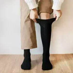 [3켤레] 여성 무지 니삭스 5컬러