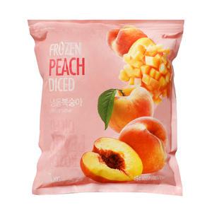 웰루츠 냉동 황도 복숭아 다이스 1kg