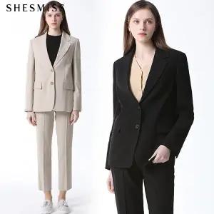 2SET [쉬즈미스] 투버튼 싱글 재킷+슬림팬츠 2종세트