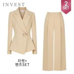 럭셔리슬림라인자켓+핀턱팬츠세트_VI3S1JK1030