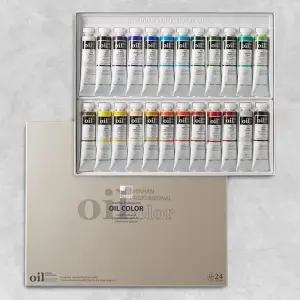 신한 전문가용 유화 물감세트 20ml 24색