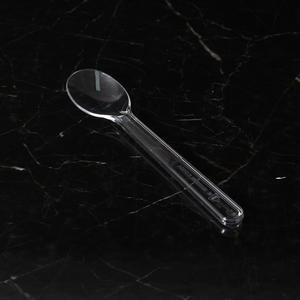 일회용미니스푼 124mm 대 개별포장 투명 4000개 아이스크림수저 배달숟가락