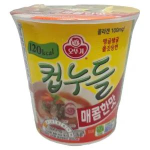 오뚜기 컵누들 매콤한맛 컵라면 6개입 2개
