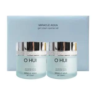 오휘 미라클 아쿠아 수분충전 젤 크림 100ml 대용량 기획세트