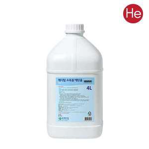 메디탑 소독용 에탄올 4L 83% 함량 병원용 알콜 의료기구 알코올 손소독제