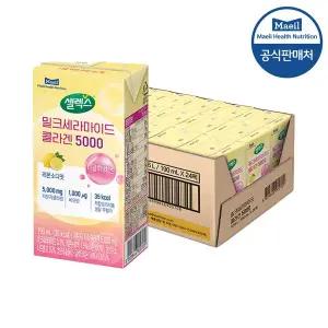 [셀렉스]밀크세라마이드 콜라겐 음료 190ml 24팩