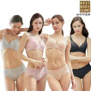 [방송히트]비비안 BBC 159  노와이어 편안한 레이스 보정패키지