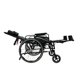 [비급여] 침대형 수동휠체어 KM5000 리클라인 환자 장애인 노약자 / FL