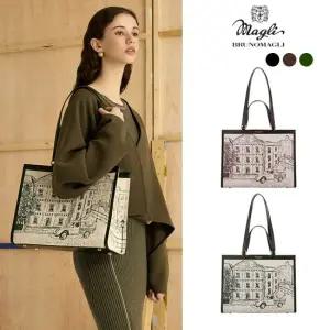 [롯데백화점]나인 웨스트 프린트 빅 토트백 BM509