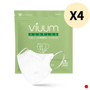 비움 에코플러스 KF94 마스크 대형 화이트 추천 100매