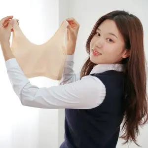 버니덴 주니어 심리스 틴틴 브라 스킨베이지 3장 세트