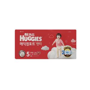 하기스 2024 매직컴포트팬티 5단계 특대형 공용 42매x1팩