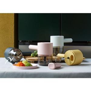 [푸드시터]주방필수템 3 in 1 무선 멀티 슬라이서 2세대 휴대용 만능다지기 만능 채칼