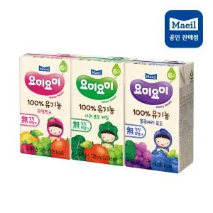 [매일유업] 요미요미 유기농 주스 125 ml 24팩