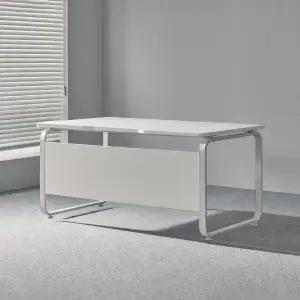 데임 A형 컴퓨터 사무용책상 1600x800 사무용 데스크 미니멀 디자인 넓은 작업공간