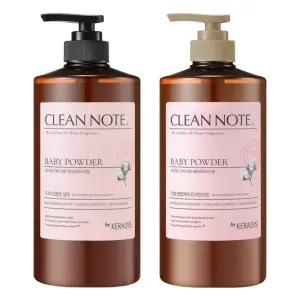 케라시스 클린노트 베이비파우더향 800ml X 2개(샴푸+트리트먼트)