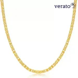 베라토 24K 순금 베이직 데일리 체인 목걸이 1.5g 기본 레이어드 반돈 얇은 여성 여자 줄 18K 장식