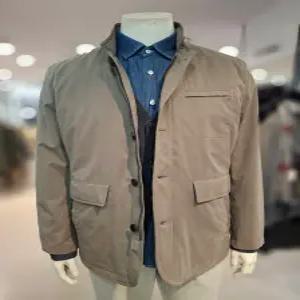 [트레몰로] 주)세정  트레몰로  24FW  탈부착 패딩라이너  면혼방 사파리점퍼  자켓 베이지 TRHKA4F8421