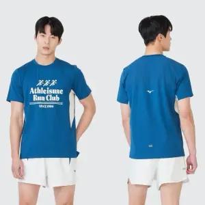 [미즈노](풋살) 러닝 반판 티셔츠 32YA4101_GN