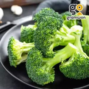 냉동 브로콜리 1kg 손질 업소용 식자재 대용량
