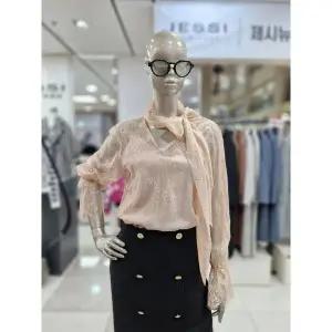 [제시뉴욕] 세이브존04 시스루 망사 블라우스 DE1BH141SPP (S29978345)