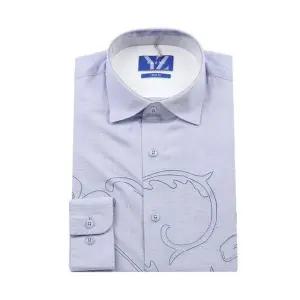 [갤러리아] 예작25년S/S(슬림핏)자수 프린트 남성 긴팔셔츠 YJESUA585BL