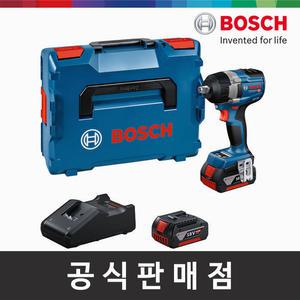 보쉬 정품 GDS 18V-750 C 5.0Ah 2개세트 충전임팩렌치 커넥티비티모듈포함 전동드릴 충전드릴