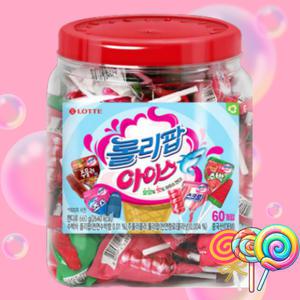 롤리팝 아이스 660G X 1통 / 학교간식 학원간식 마이쮸 츄팝?스 막대사탕