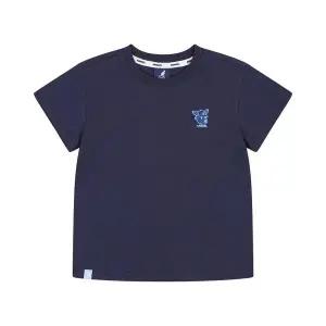 [캉골키즈](강남점)[강남]쿨맥스 루 심볼 패치 티셔츠 RB 0006 네이비