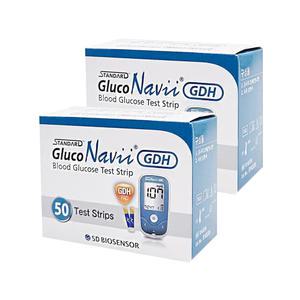 SD 글루코나비 GDH 혈당시험지 50T X 2개 혈당측정지 당뇨시험지