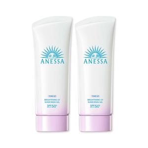아넷사 선크림 톤업 브라이트닝 UV 선스크린젤 90g 2개