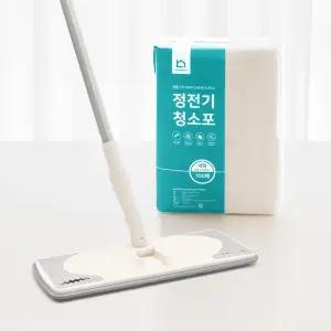 밀대걸레 특대형+정전기 청소포 대형 100매